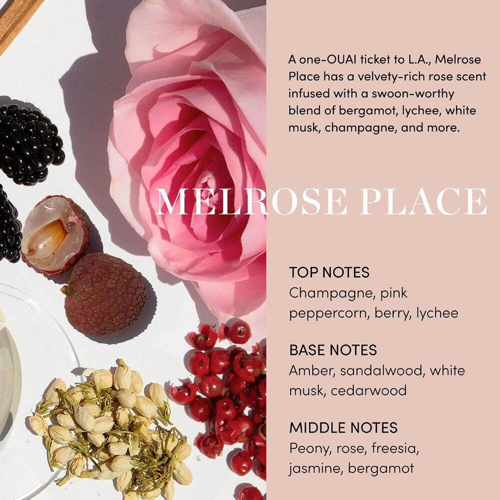 OUAI Body Cream, Melrose Place - Hydrating Whipped Body Cream 7.5OZ - Picture 3 of 5